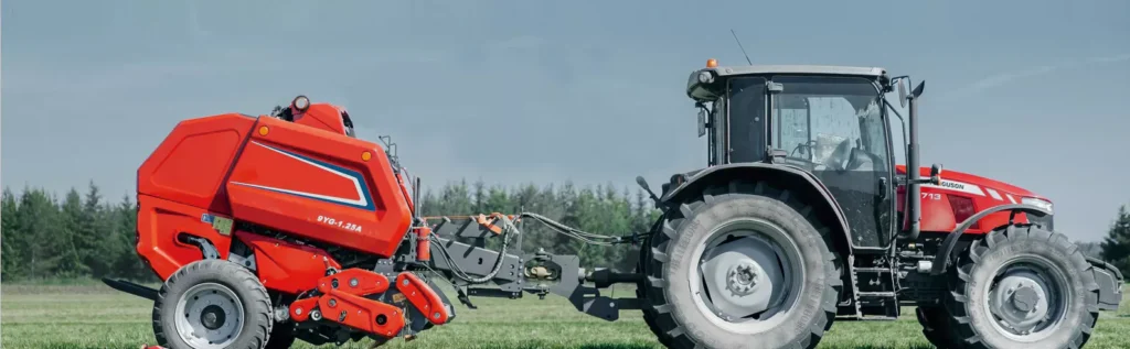 agricultural baler banner