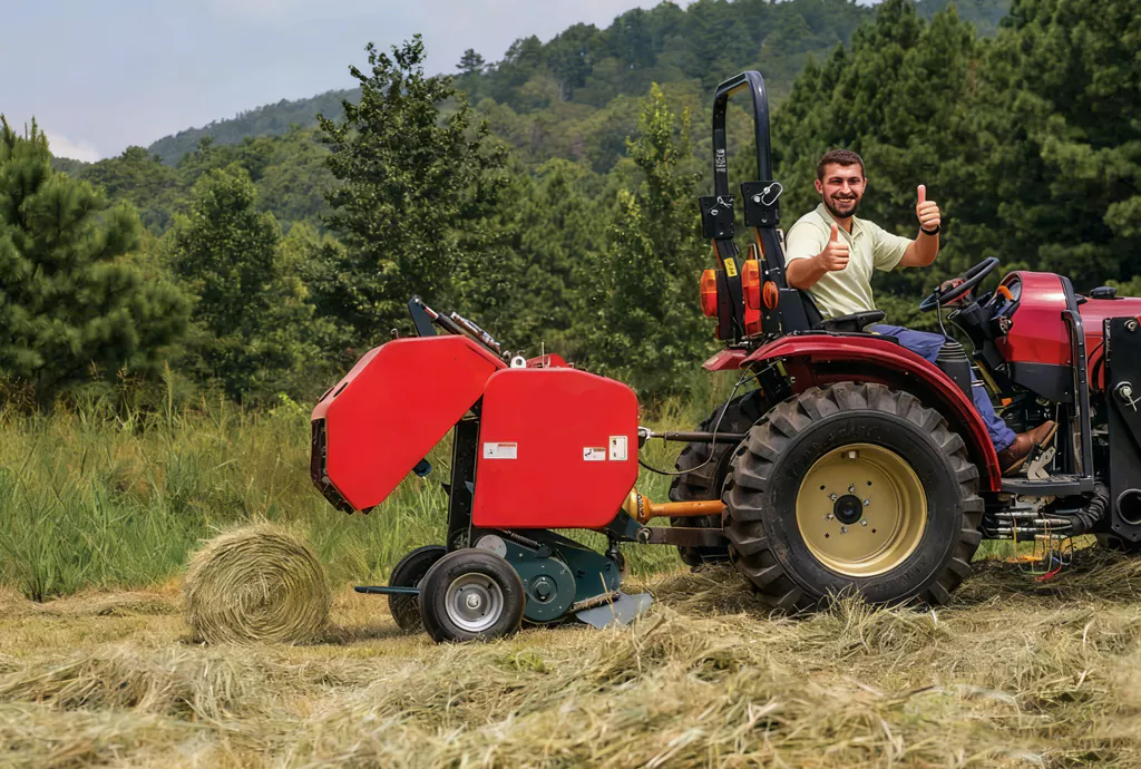 agricultural round baler for Ukraine