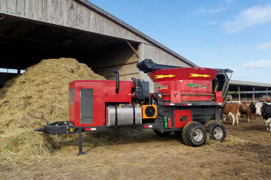 9F-70 Industrial Diesel-Driven Forage Crusher