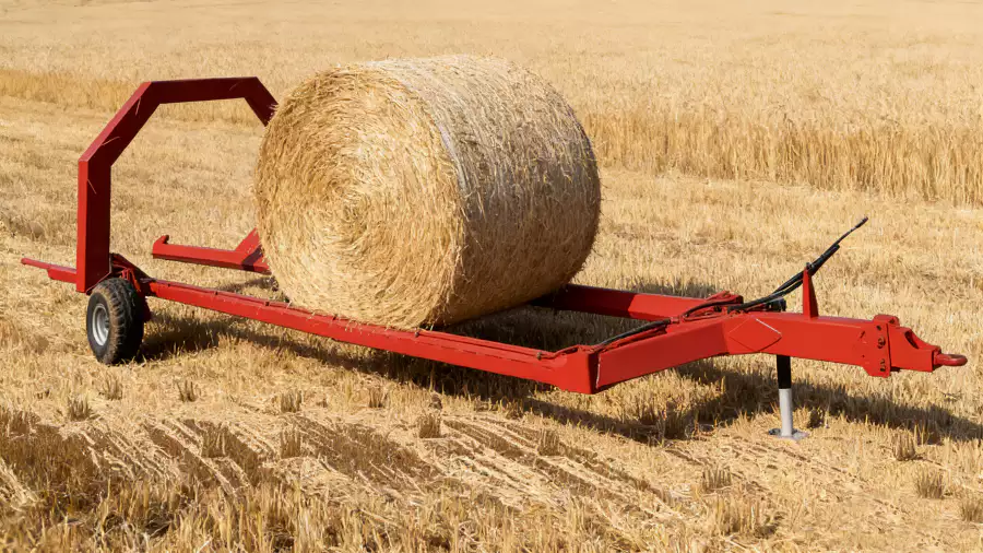 9JYY-2.5 Trailed Round Bale Loader 1