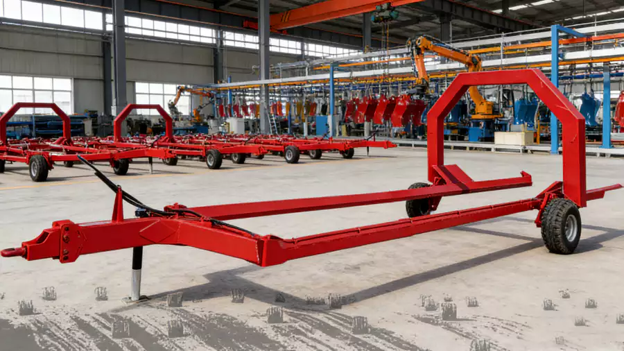 9JYY-2.5 Trailed Round Bale Loader 1