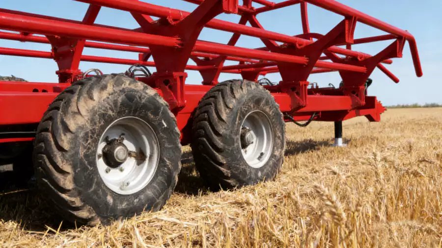 9JYY-4.5 Trailed Round Bale Loader 3