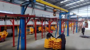 usine de presses à balles rondes